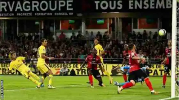 GOALL!! Neymar Scores On Debut As Paris St-Germain Beat Guingamp 3-0